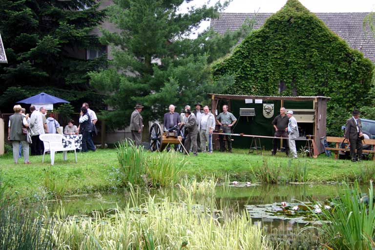 Treffen zum Böllern zur 800 Jahrfeier Großdraxdorf